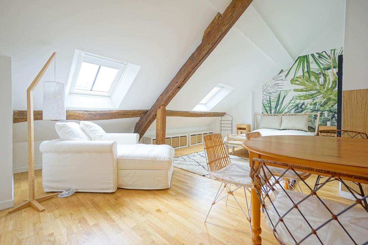 Beautiful Bright Apartment Near The Marais París Exterior foto