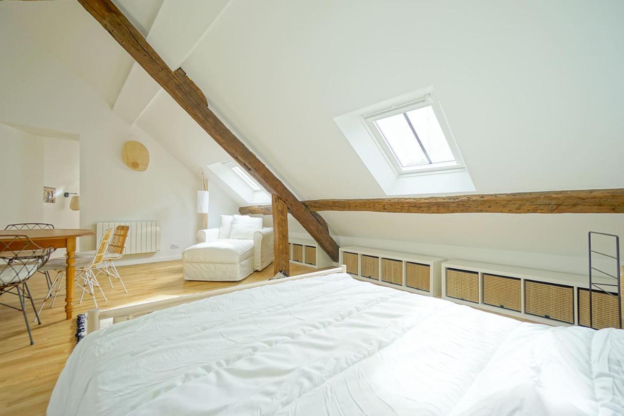 Beautiful Bright Apartment Near The Marais París Exterior foto